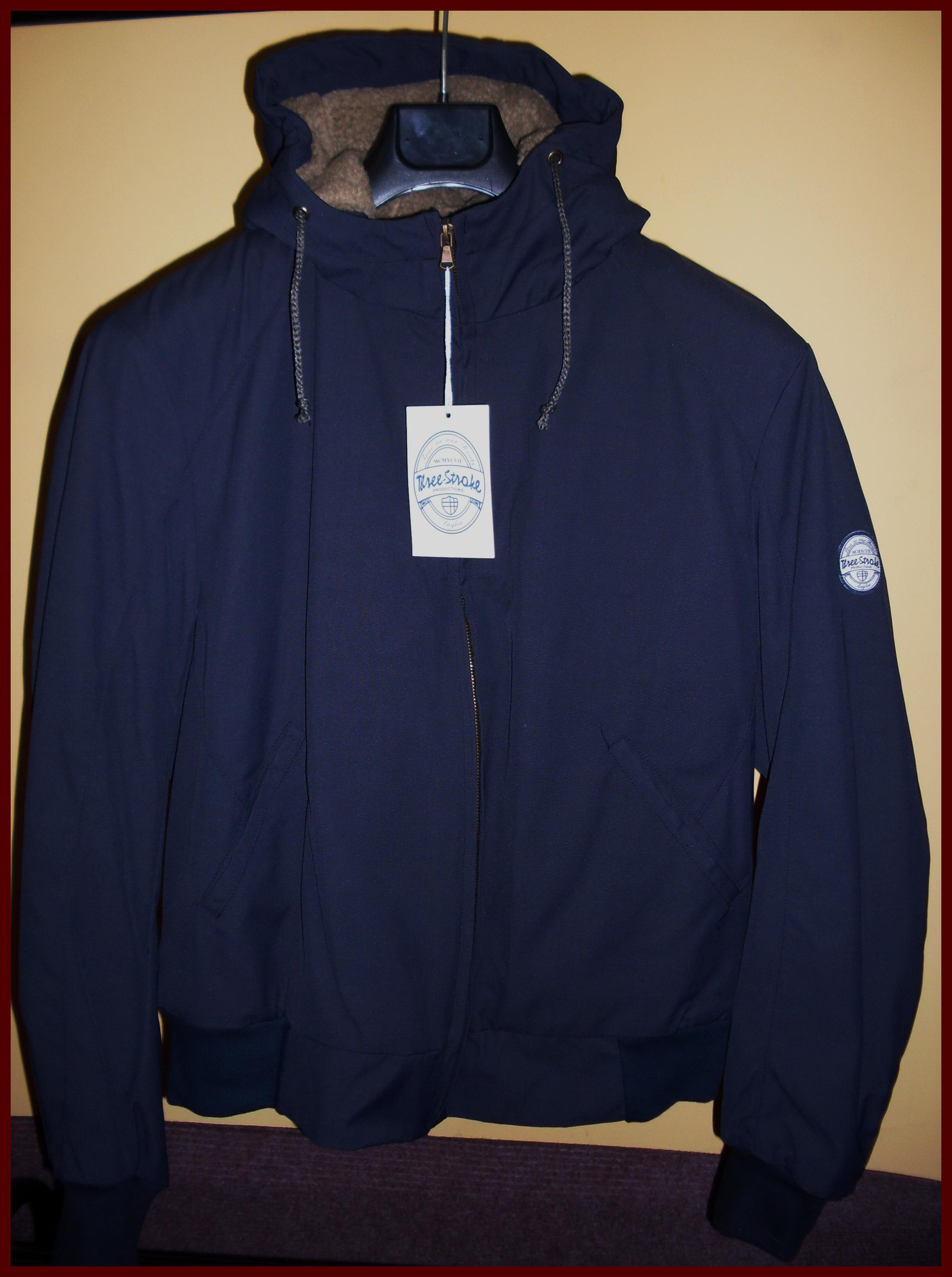 The Racing Winter Jacket steelblue